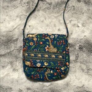 Floral Patterned Crossbody Bag
